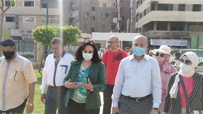 نائبة وزير السياحة تتفقد أعمال تطوير شجرة مريم بالقاهرة