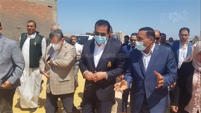 وزير التعليم العالي يتفقد إنشاءات المقر الجديد لجامعة مطروح| صور
