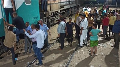 قطار يخرج عن 