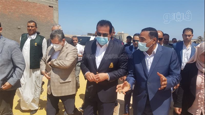 عبد الغفار يتفقد