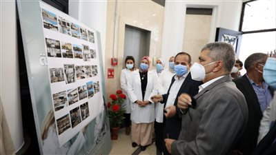 أسامة ربيع يفتتح المركز الطبي ببورسعيد بعد تطويره | صور