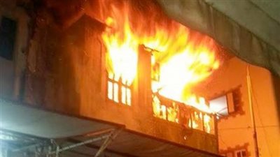 إخماد حريق نشب داخل شقة سكنية في العمرانية