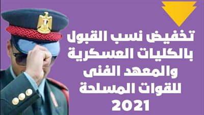 خفض تنسيق القبول بالكليات العسكرية.. 55٪ الجوية.. و60٪ للكلية الحربية