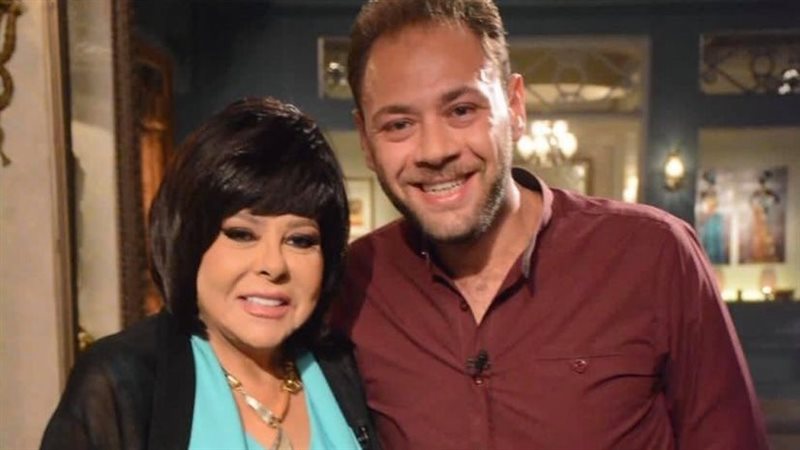 محمد علي رزق مع الفنانة