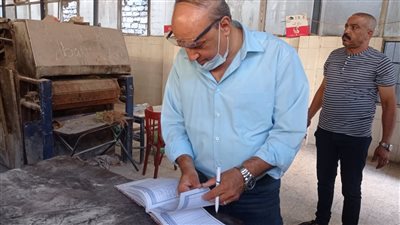 جولة مفاجئة لوكيل وزارة التموين بالإسكندرية على مخابز العجمي