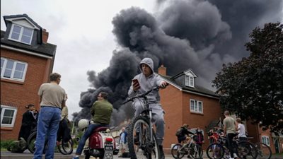 تفاصيل جديدة عن انفجار المدينة الصناعية ببريطانيا| صور