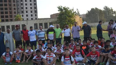 بلدية المحلة يفتتح توسعات الملاعب الجديدة بحضور محمود الشامي | صور 