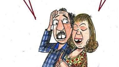 الحر وسنينه في كاريكاتير فيتو