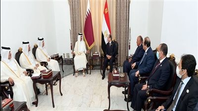  بسام راضي: السيسي يؤكد لأمير قطر حرص مصر على التعاون المتكامل المثمر من أجل الخير والبناء والتنمية.. ودعم التضامن العربي في إطار من الاحترام المتبادل والمصلحة المشتركة والنوايا الصادقة