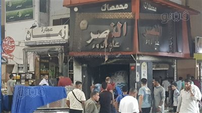 حريق هائل بمحمصة لب في مطروح | صور