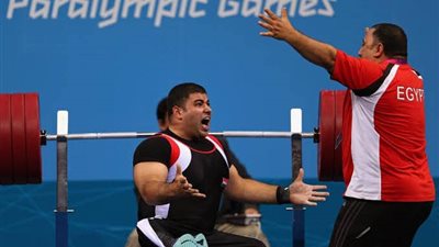 هاني عبد الهادي يتوج ببرونزية رفع الأثقال في دورة الألعاب البارالمبية