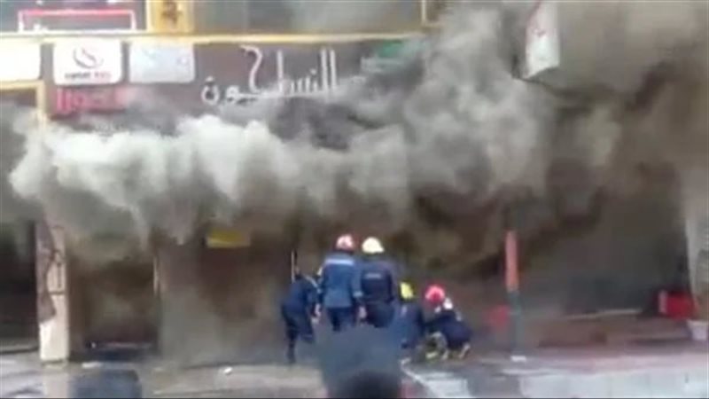 حريق بالإسكندرية