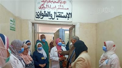 إصلاح الأجهزة المعطلة وتشغيل تانك الأكسجين بمستشفى حميات كفر الزيات |صور