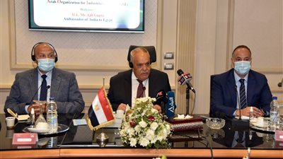 رئيس العربية للتصنيع يبحث تعزيز التعاون مع سفير الهند 
