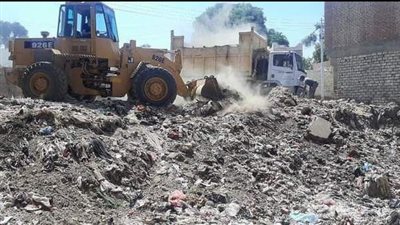 رفع 11 ألف طن قمامة وإزالة 762 حالة إشغالات متنوعة بالفيوم
