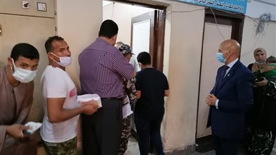 مسعود يتابع مراكز التطعيم واستخراج الشهادات بالشرقية 