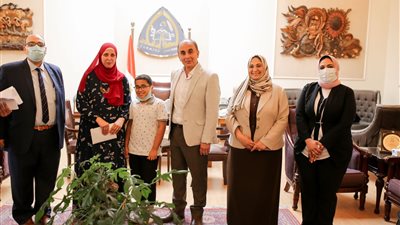 جامعة الزقازيق تكرم الفائزات بمنحة التضامن الاجتماعى 