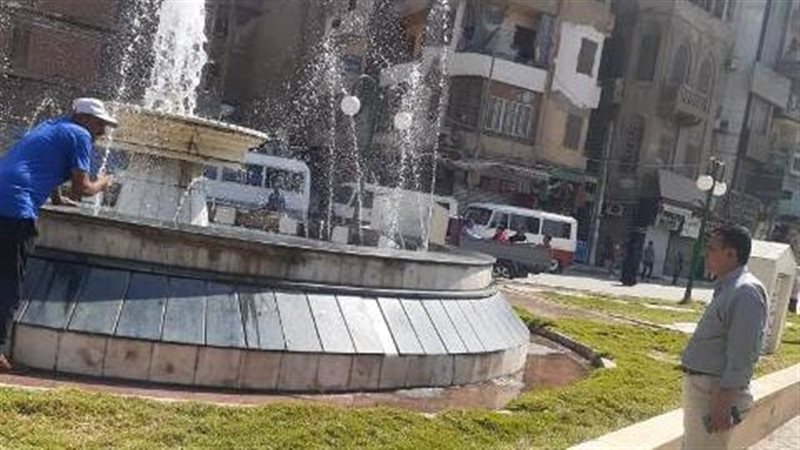 تجميل ميادين وشوارع