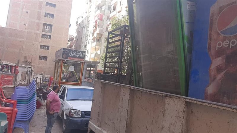 حملة اشغالات بالجيزة