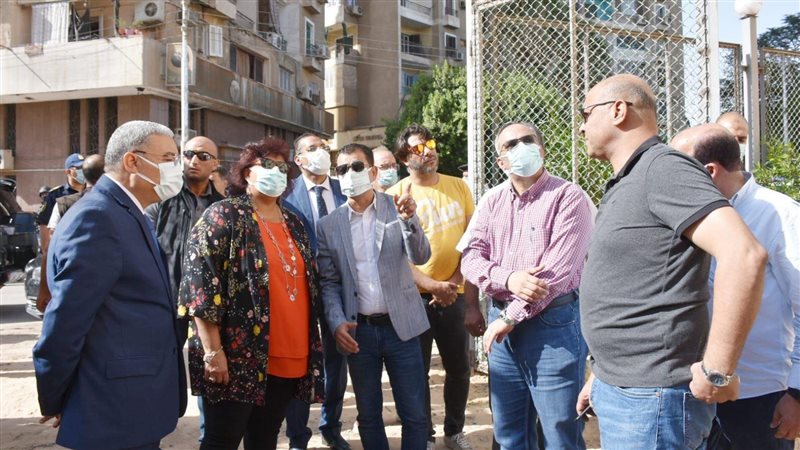 وزيرة الثقافة ومحافظ