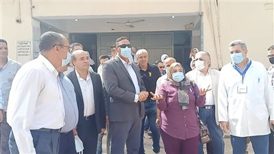 محافظ الدقهلية يتفقد مستشفى صدر دكرنس | صور