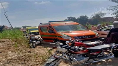 إصابة 6 أشخاص في حادث تصادم بالغربية