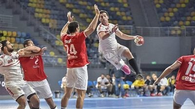 كأس سوبر اليد.. الزمالك يتقدم على الأهلي في الشوط الأول