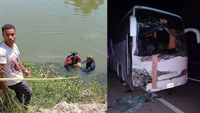 نزيف الأسفلت.. التفاصيل الكاملة لحادث منيا القمح بالشرقية ومصرع واصابة 10.. وحادث سير مروع بجنوب سيناء l  صور