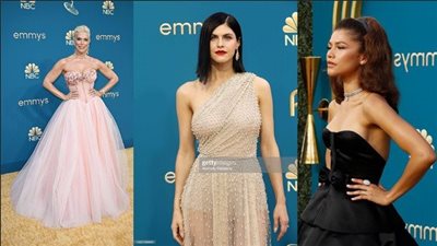 النجمات يتألقن على السجادة الذهبية لحفل الإيمي | صور