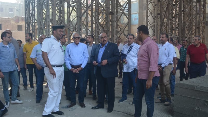 محافظ الجيزة في جولة