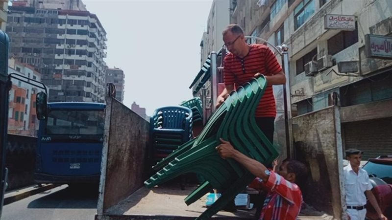 حملة إشغالات بالجيزة