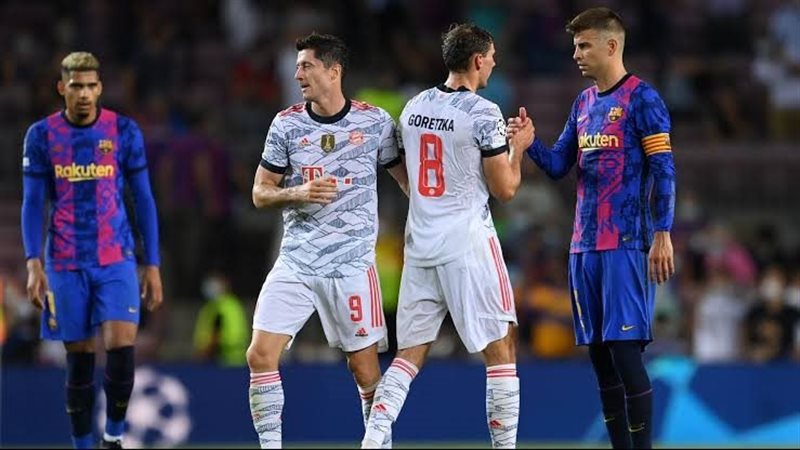 برشلونة وبايرن 