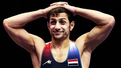 هيثم فهمي يودع بطولة العالم للمصارعة