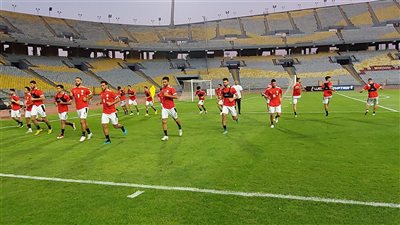 المران الأول لمنتخب مصر بقيادة فيتوريا ببرج العرب | صور 