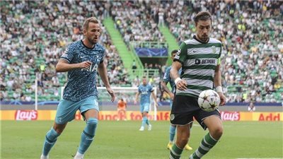 سبورتنج لشبونة يفوز على توتنهام 0/2 في دوري أبطال أوروبا 
