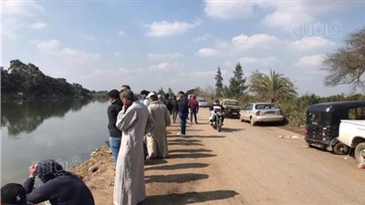 نجاة 3 عمال من الغرق في ترعة القضابي ببني سويف