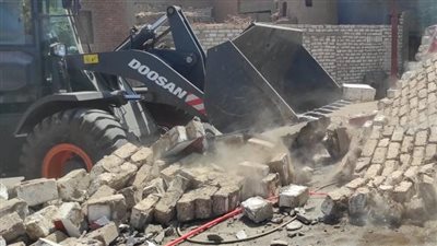 إزالة 188 حالة تعد في المرحلة الثانية من الموجة الـ20 ببني سويف 