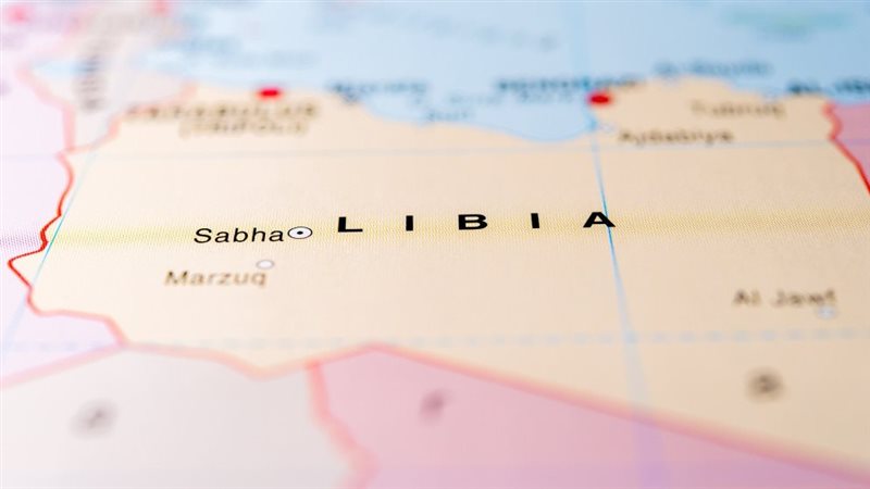 مدينة سبها على خريطة