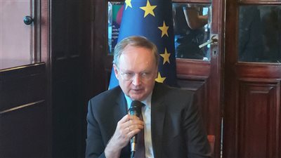 سفير الاتحاد الأوروبي: ندعم الاقتصاد المصري وقضايا المناخ 