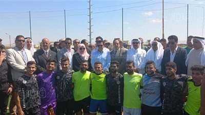 وضع حجر أساس تطوير مركز شباب الشيخ زويد| فيديو وصور