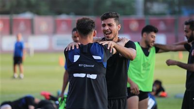 مران الأهلي|شريف وأفشة يشاركان في التدريبات البدنية