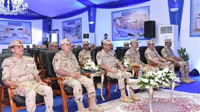 وزير الدفاع والإنتاج الحربى يفتتح أعمال تطوير المستشفى العسكري العام للعائلات بغمرة 