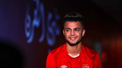 مصطفى سعد: اللعب للأهلي حلم عمري.. وهدفنا الفوز بكل البطولات