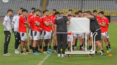 منتخب مصر يواصل تدريباته بإستاد برج العرب| صور