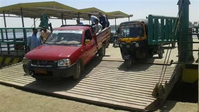 الباب اتفتح فجأة.. العناية الإلهية تنقذ ركاب معدية نيلية من الغرق ببني سويف 