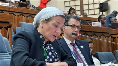 وزيرة البيئة تلقي كلمة مصر في المؤتمر الوزاري الأفريقي |صور