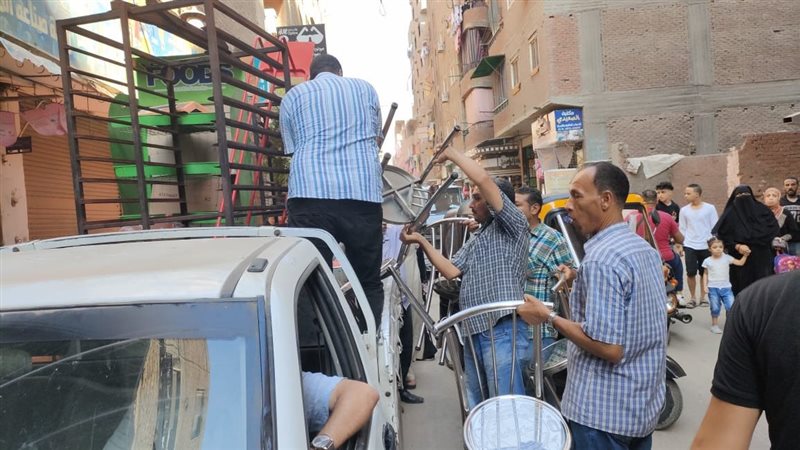 حملة اشغالات بالجيزة