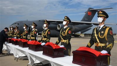 سقطوا خلال الحرب الكورية.. سول تعيد رفات 88 صينيًا