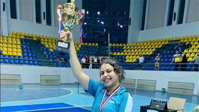 كنزي هيثم تحصد المركز الأول في بطولة الجمهورية للناشئات لتنس الطاولة