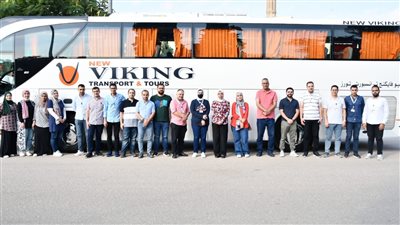 انطلاق قافلة جسور الخير 15 من جامعة المنصورة إلى سفاجا بالبحر الأحمر